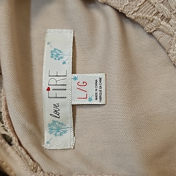 love, Fire Boho Dress, Lrg - Picture 8 of 11